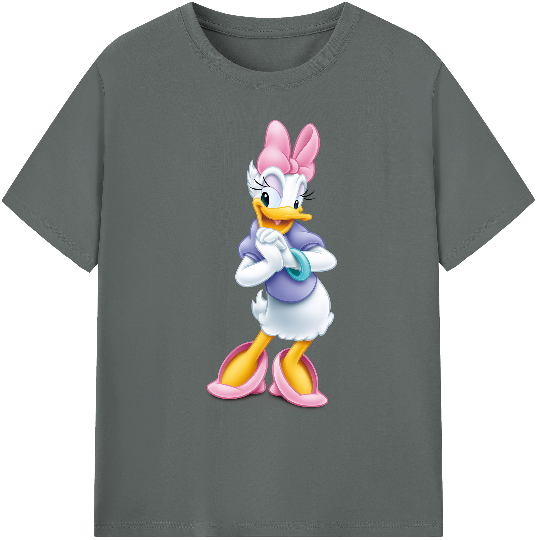 ミッキーマウス Mickey Mouse 綿100％ メンズ半袖Tシャツ｜肌触りやわらか＆通気性